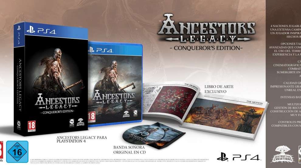 Ancestors Legacy llegará en formato físico con contenido adicional