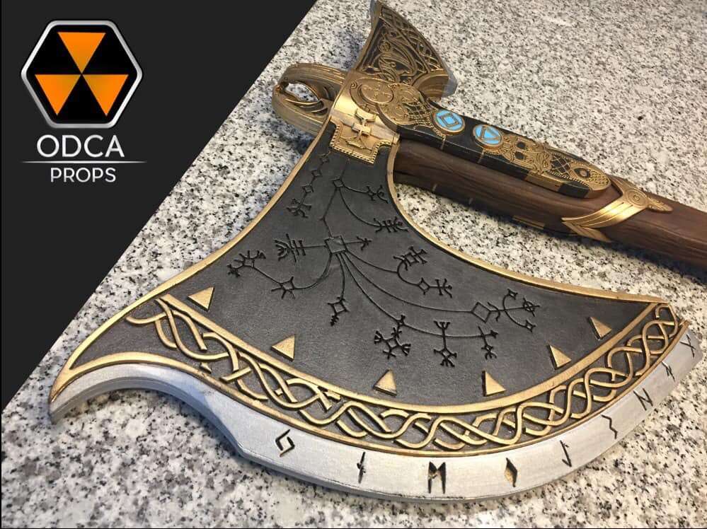 El Hacha Leviatán de God of War se hace realidad gracias a un grupo de fans