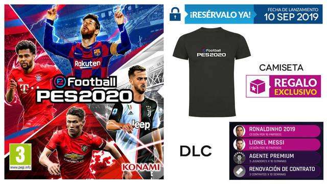 eFootball PES 2020: GAME detalla sus incentivos de reserva