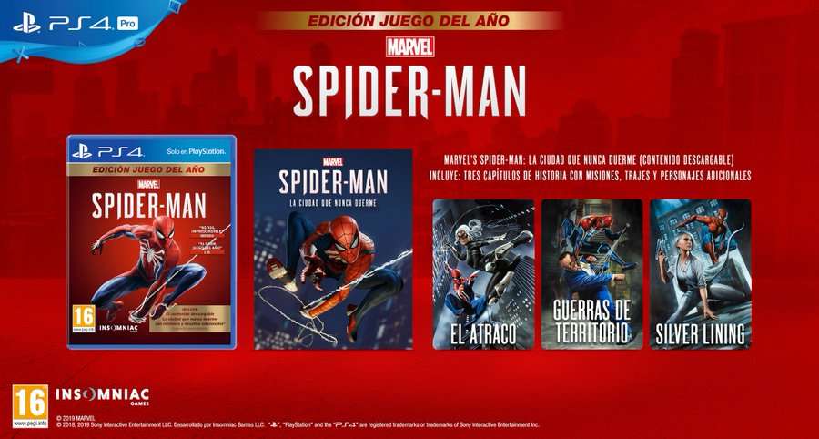 Marvel’s Spider-Man: Game of the Year ya se encuentra disponible en PS4