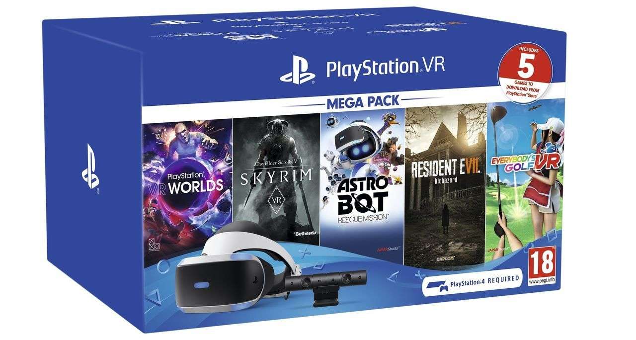 PlayStation VR recibirá un nuevo Mega Pack