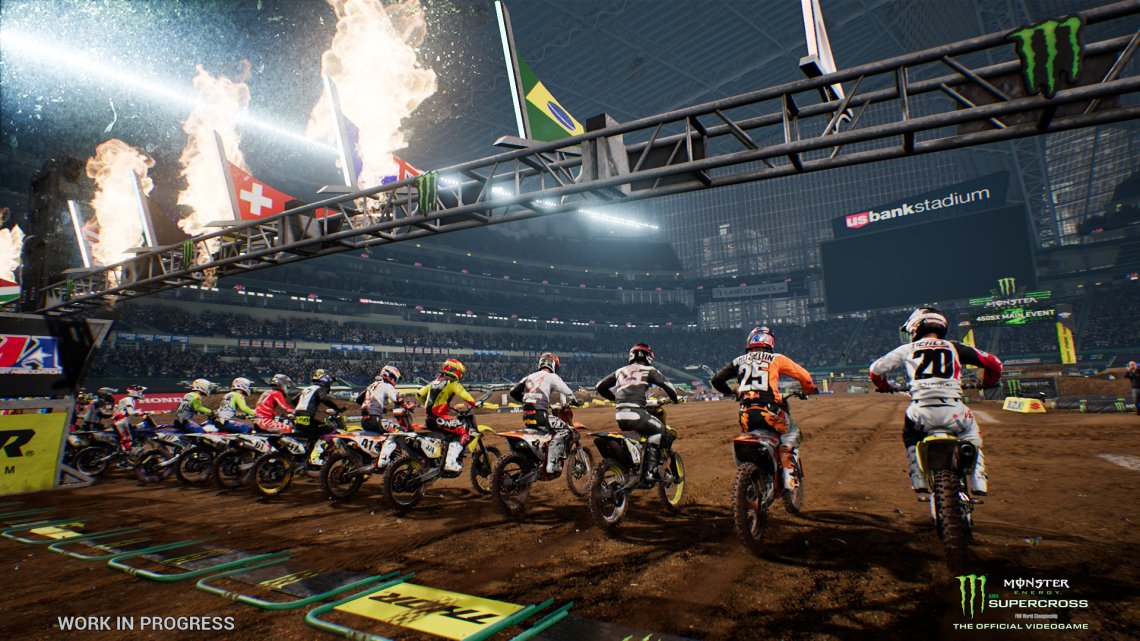 Monster Energy Supercross 3 nos muestra un adelanto de su tema principal