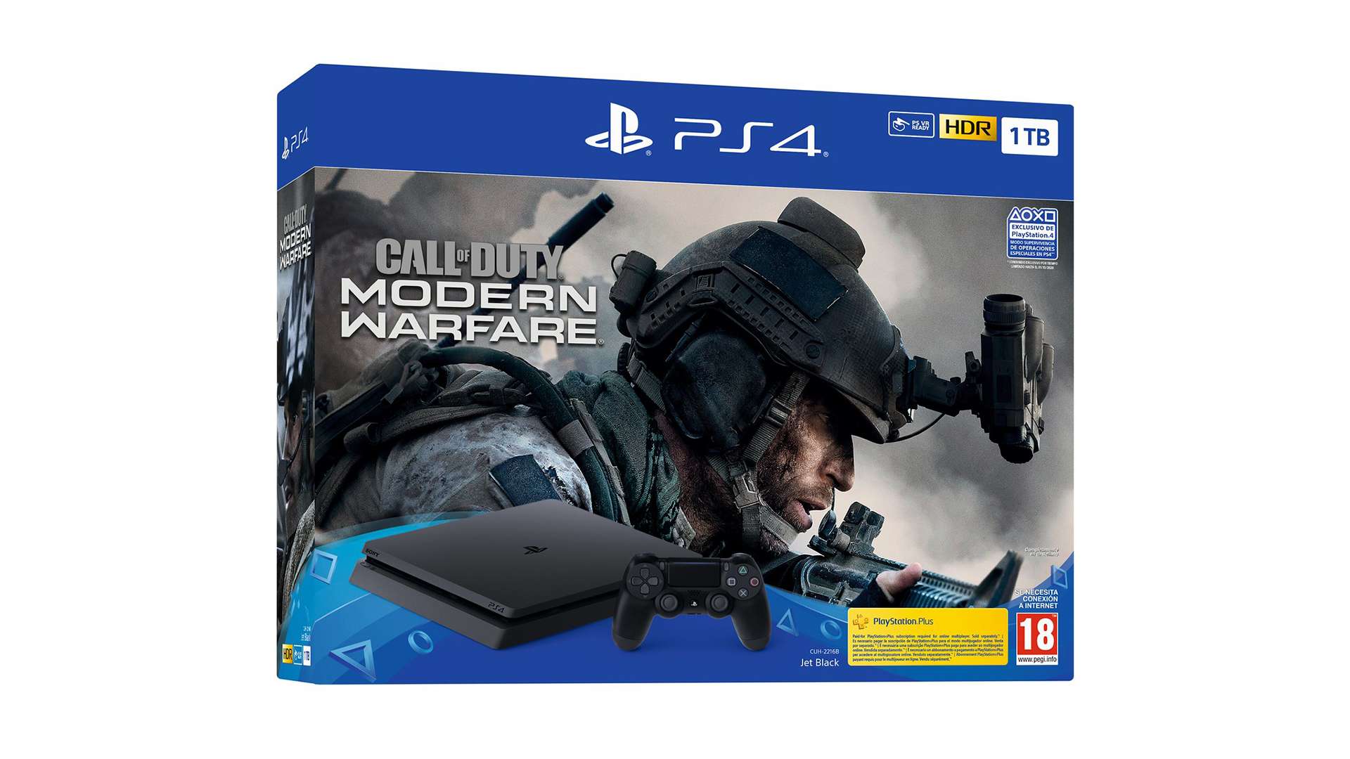 PlayStation 4 tendrá un pack con Call of Duty Modern Warfare