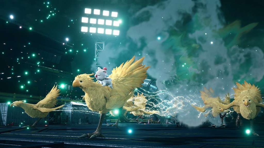 Final Fantasy VII Remake, nuevas imágenes de las materias, los personajes y aparecen los chocobos