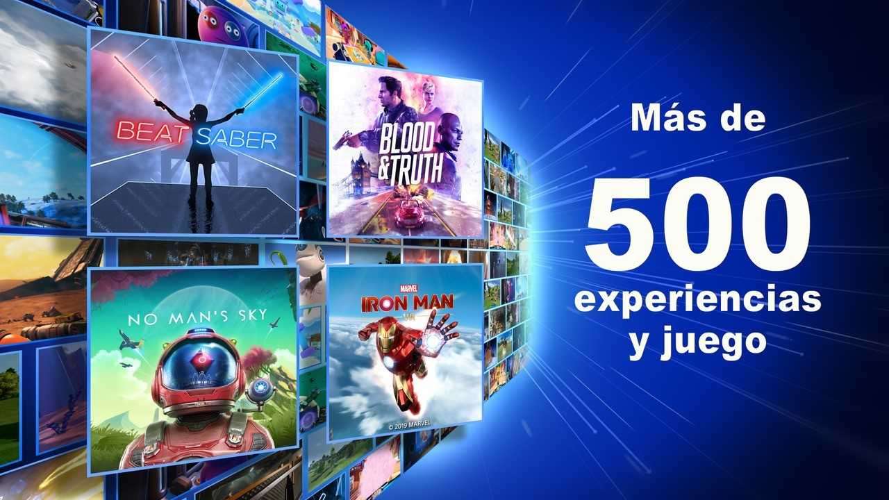 PlayStation VR supera los 500 juegos y experiencias en su catálogo