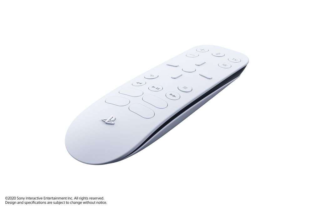 Así es el media remote de PlayStation 5