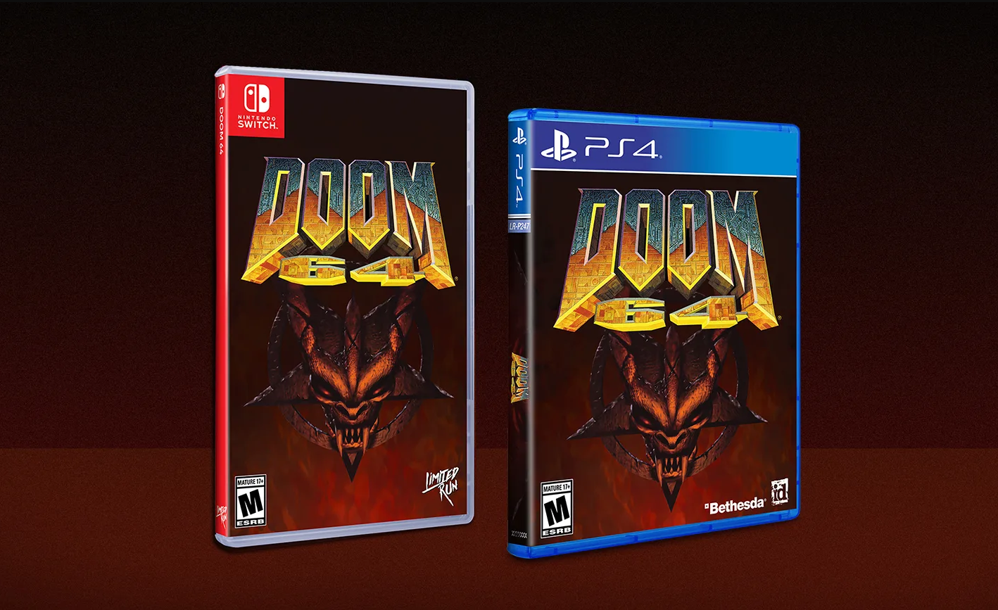 Edición limitada de DOOM 64 para PlayStation 4 y Nintendo Switch