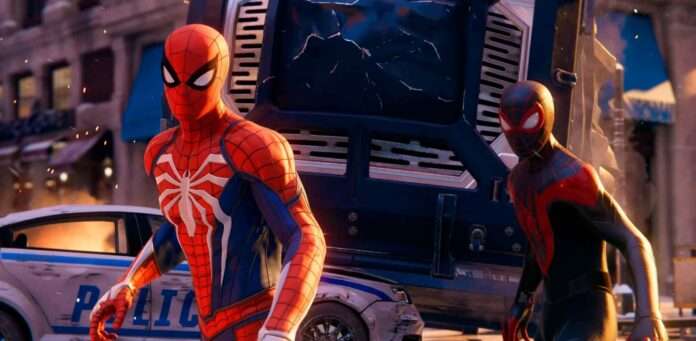 Spiderman y Miles Morales