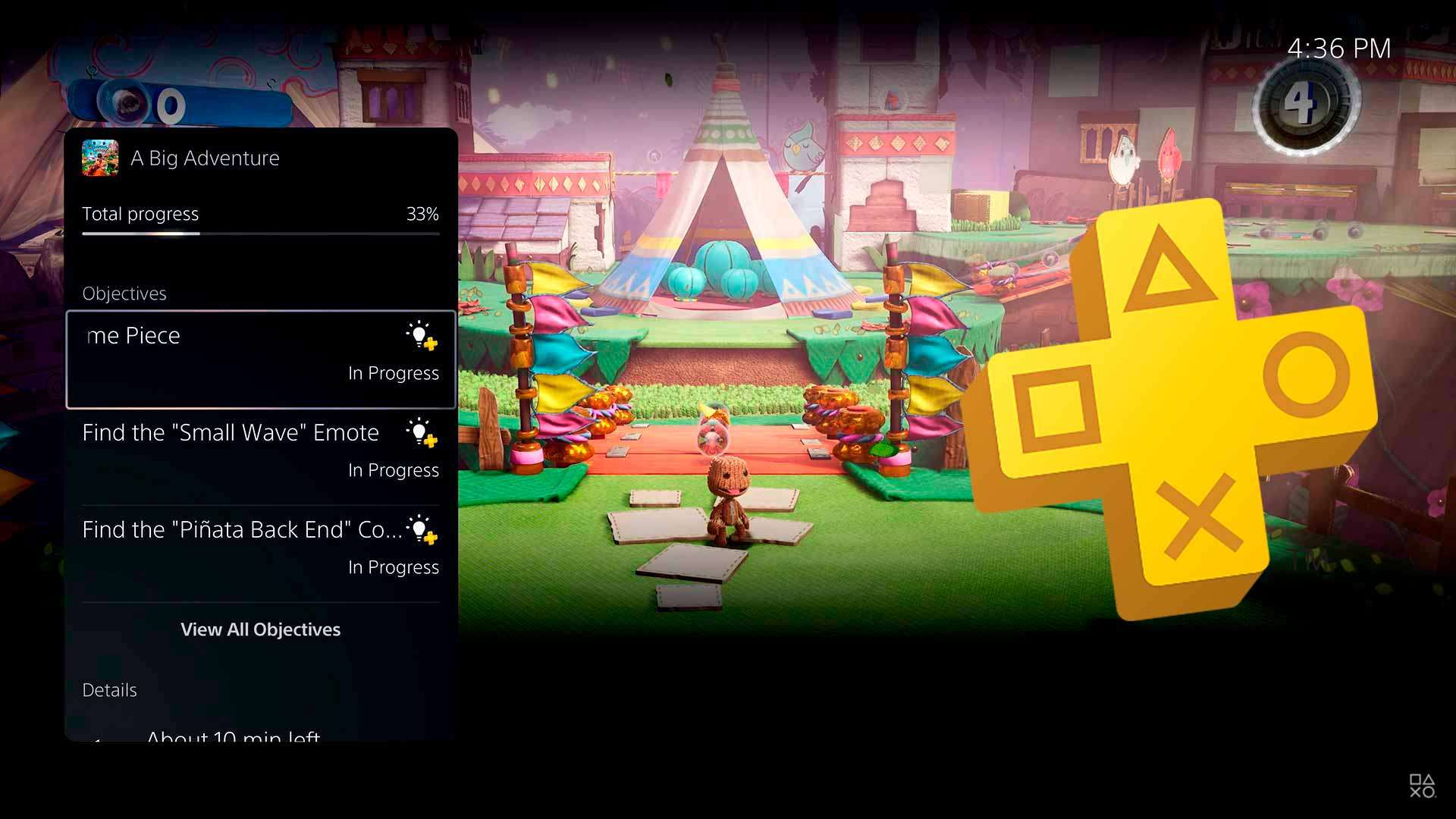 Ayudas in-game con PSPlus en PS5