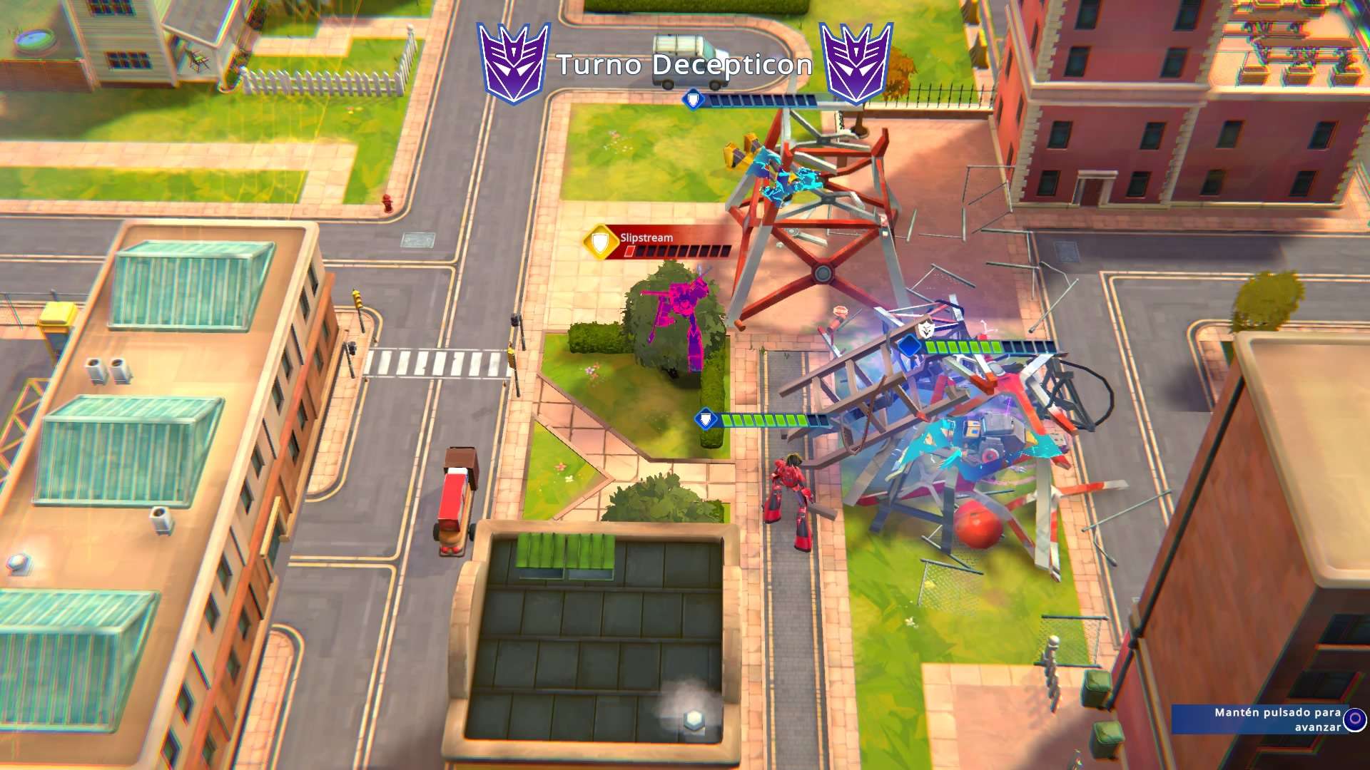 Análisis de Transformers Battlegrounds