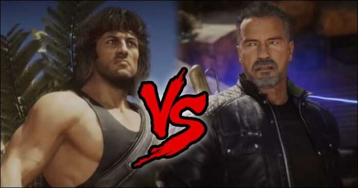 Mortal Kombat 11 Rambo vs Terminator