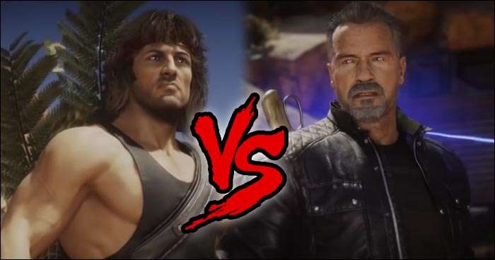 Mortal Kombat 11 Rambo vs Terminator
