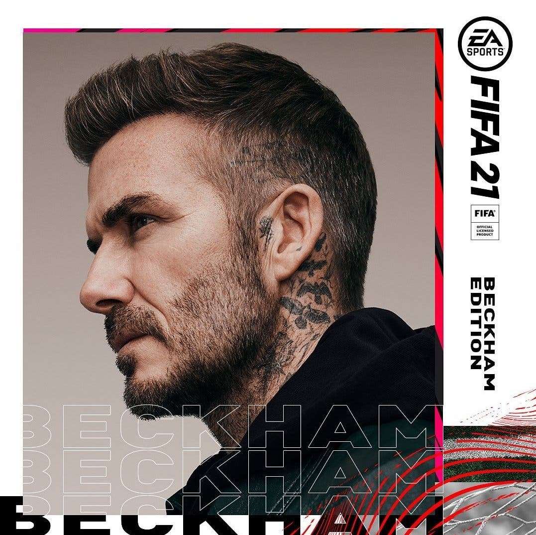 Portada fifa 21 David Beckam