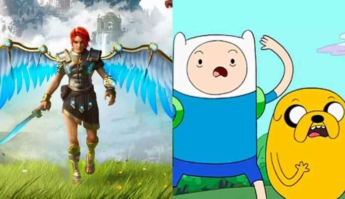 immortals-fenyx-rising-adventure-time-colaboracion Immortals Fenyx Rising se une a Hora de Aventuras