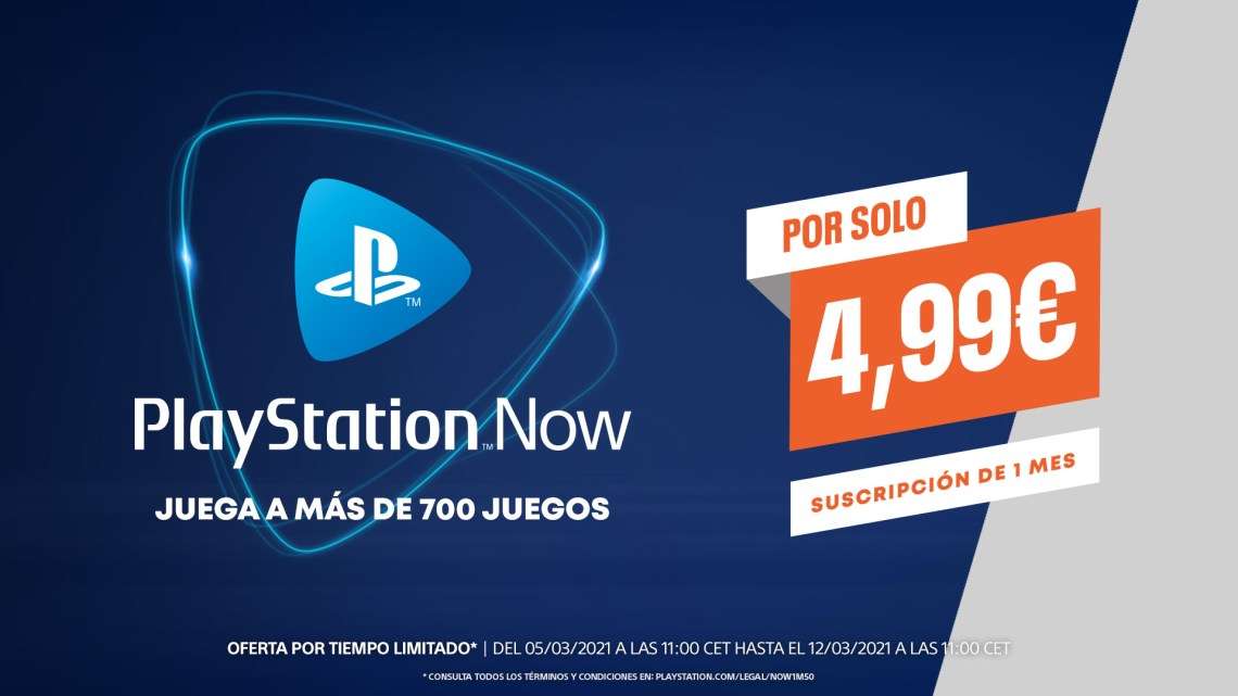 PlayStation Now baja el precio de la suscripción mensual a 4,99€