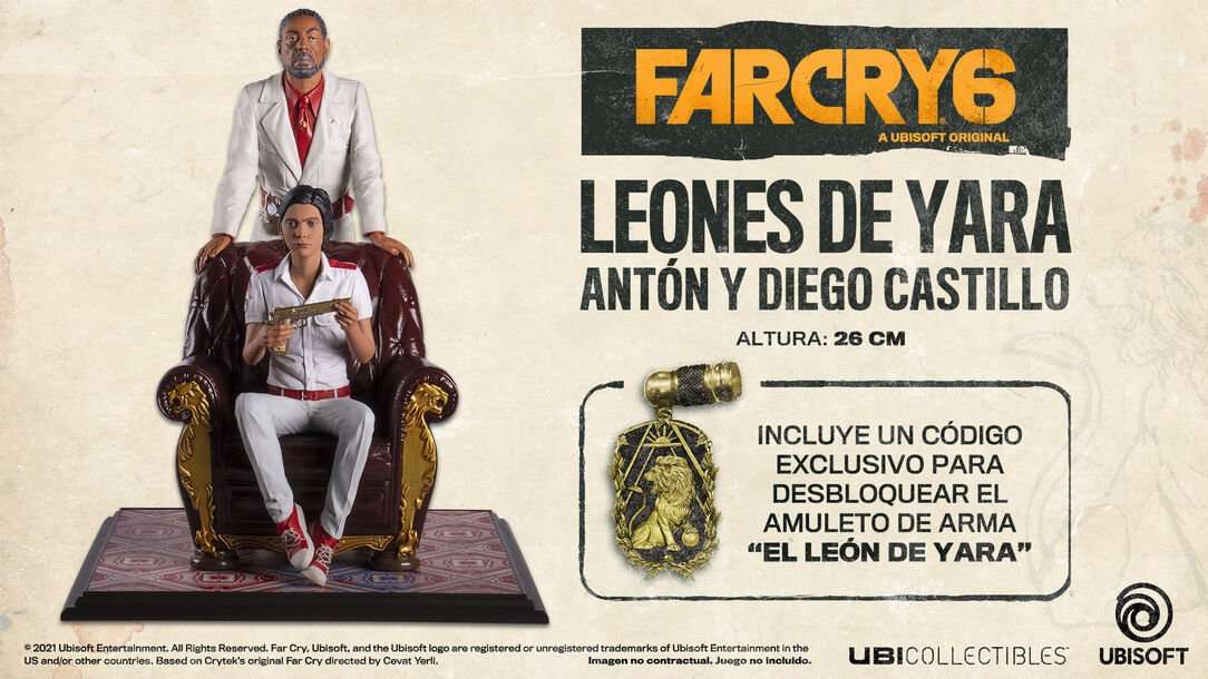 Far Cry 6 – Los incentivos de su reserva y la figura de Leones de Yara