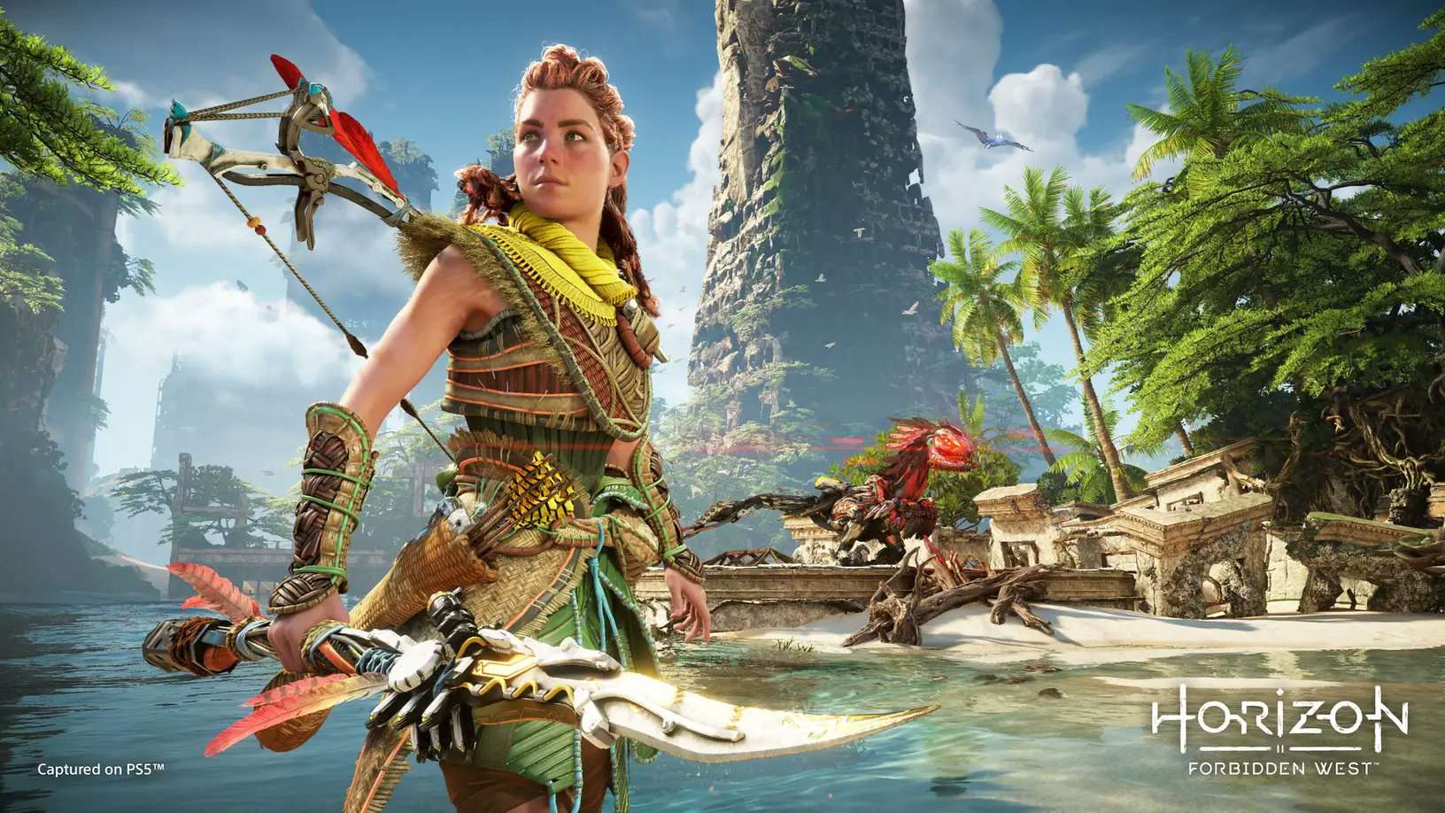Horizon Forbidden West se deja ver a través de su primer gameplay