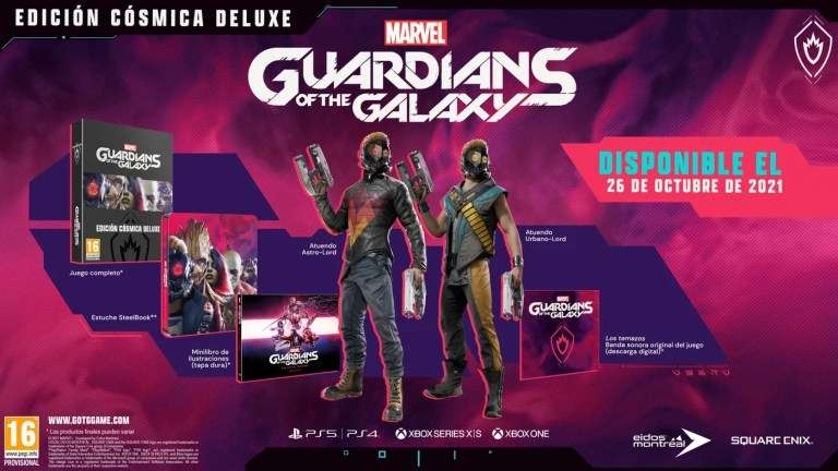 Guardians Of The Galaxy nos muestra su Edición Cósmica Deluxe