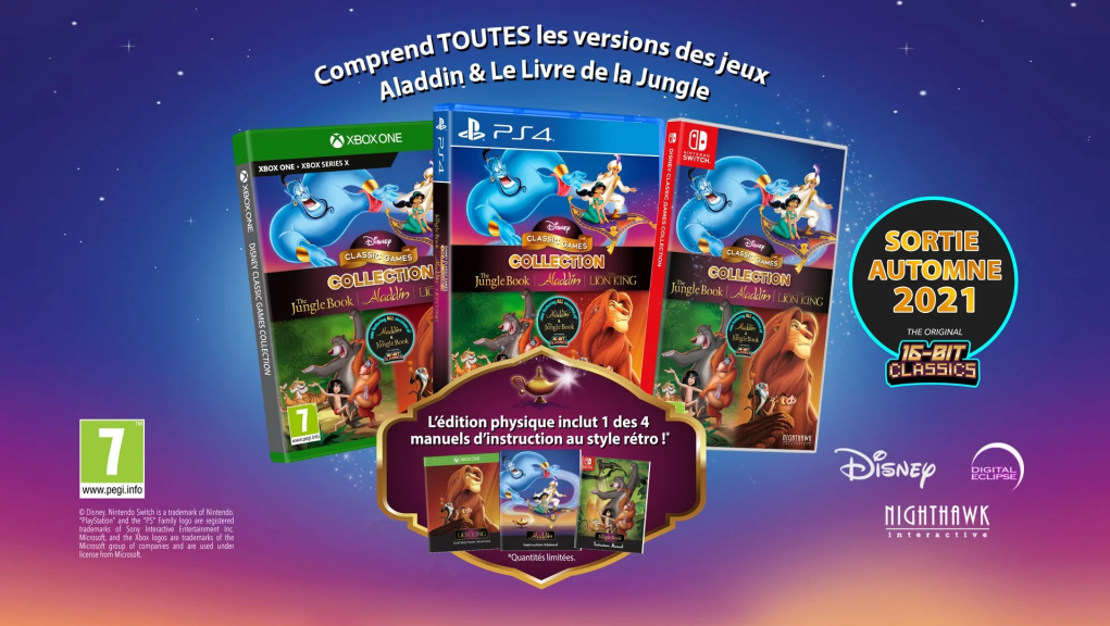Anunciado oficialmente el nuevo pack de Disney Classic Games Collection