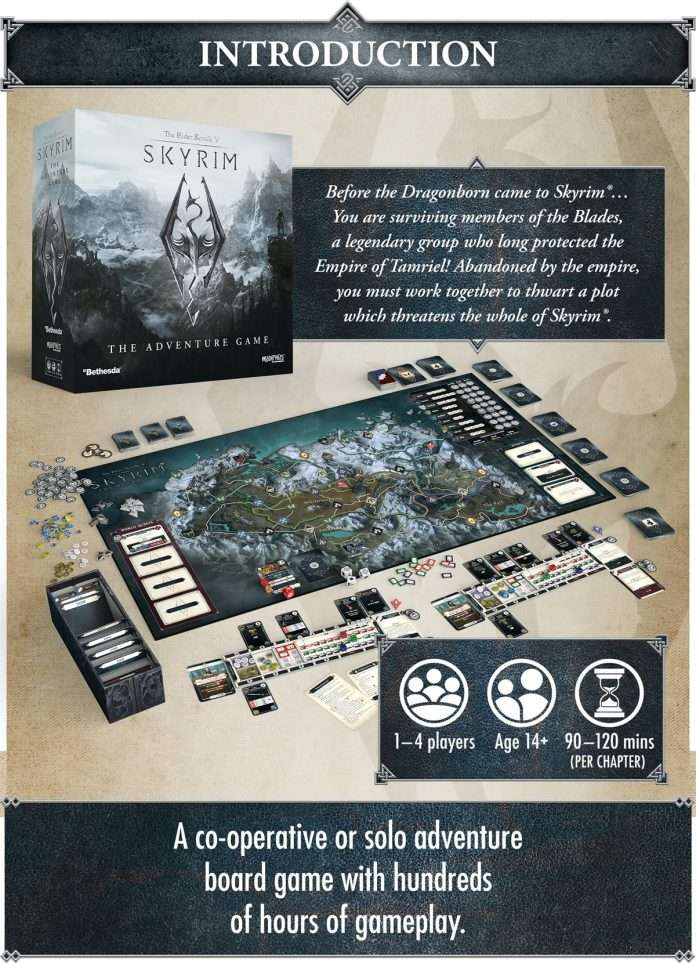 Skyrim Board Game