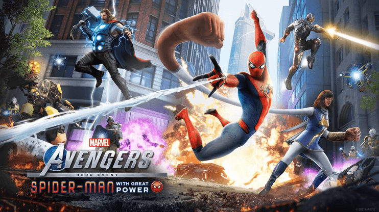 marvel avengers spiderman playstation