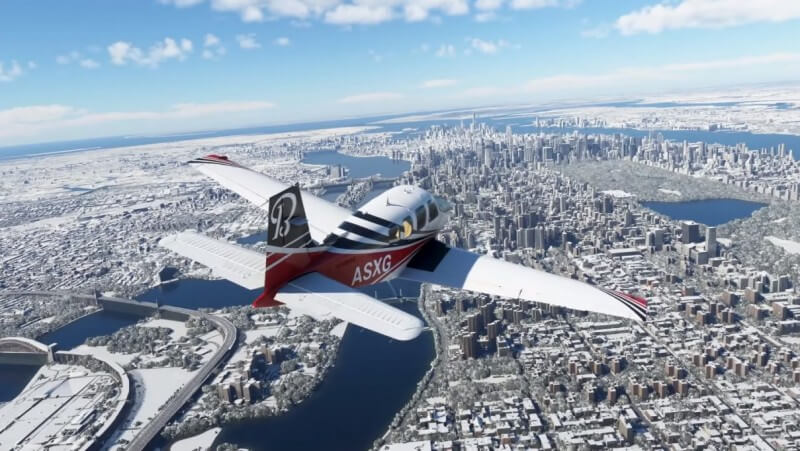 Microsoft Flight Simulator actualizacion