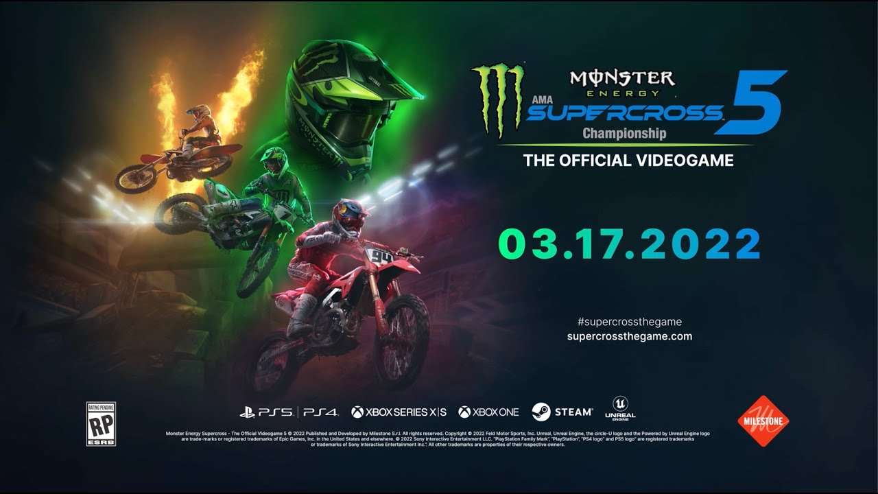Nuevo Trailer de Monster Energy Supercross 5