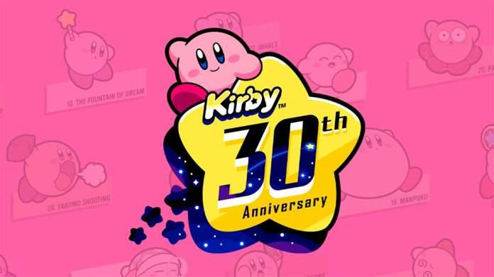 kirby 30 aniversario kirby 30 aniversario