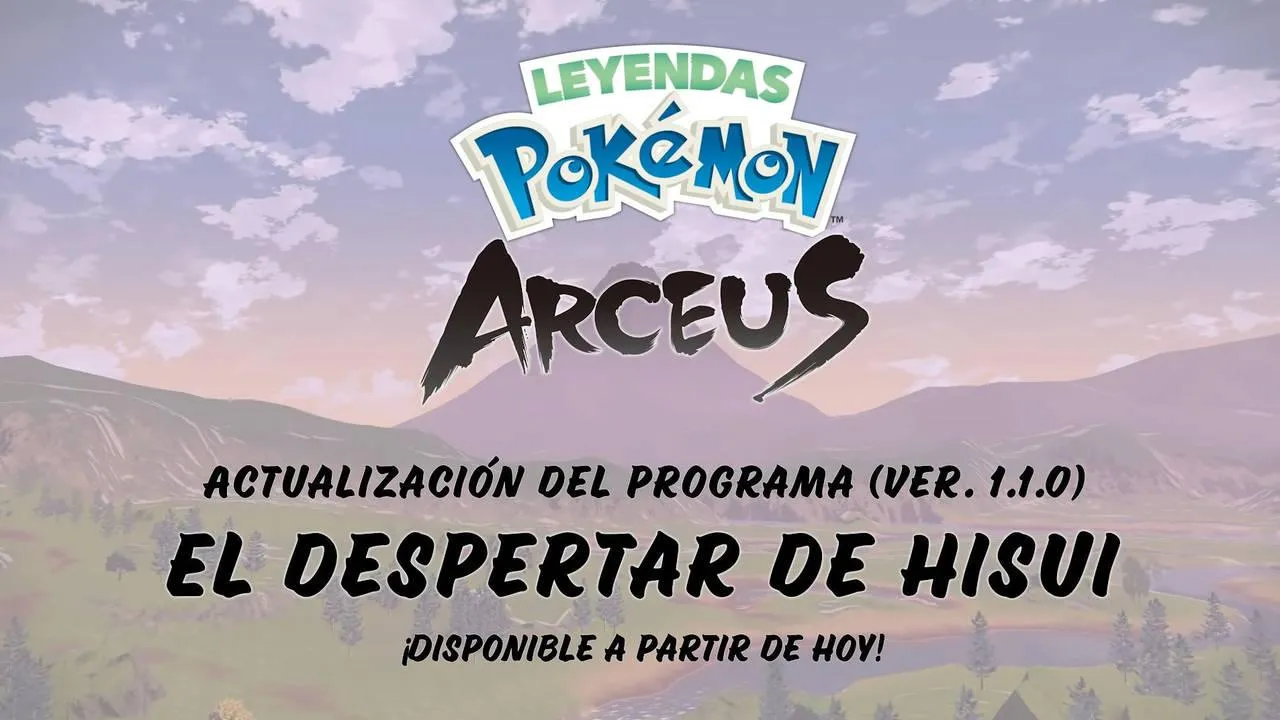 Leyendas Pokémon Arceus DLC