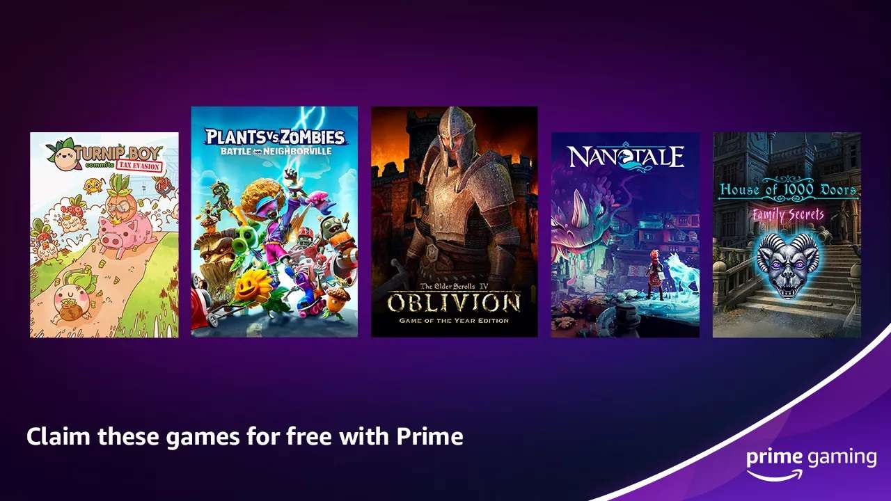 Amazon Prime Gaming confirma los juegos de abril