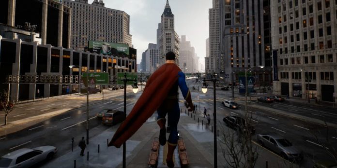 Superman Superman Unreal Engine 5