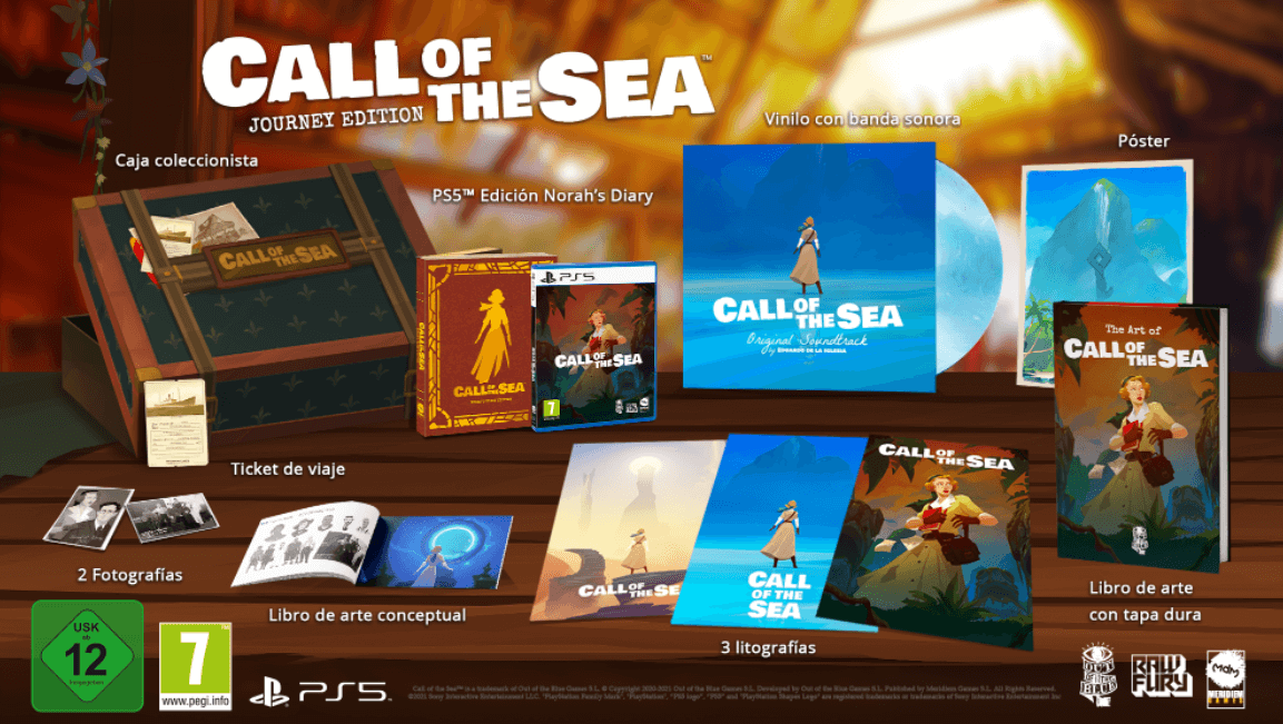 call of the sea edicion fisica ps5