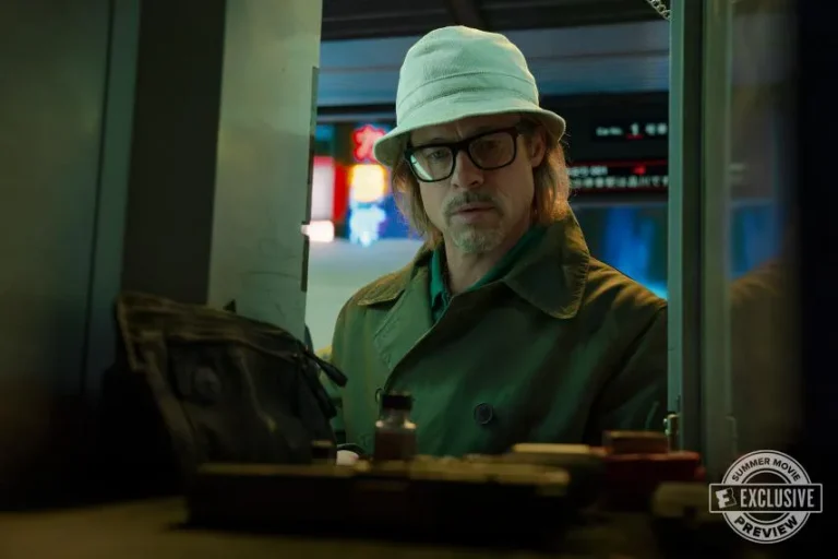 Bullet Train Brad Pitt Poster