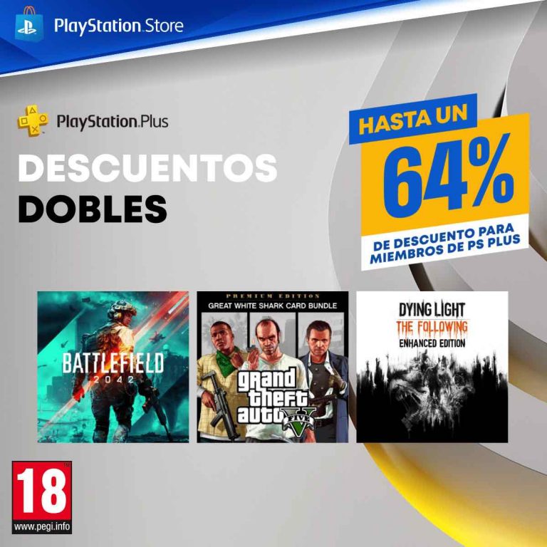 Descuentos Dobles de PlayStation Plus