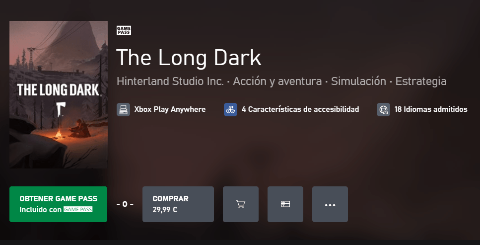 Nuevo juego Xbox Game Pass