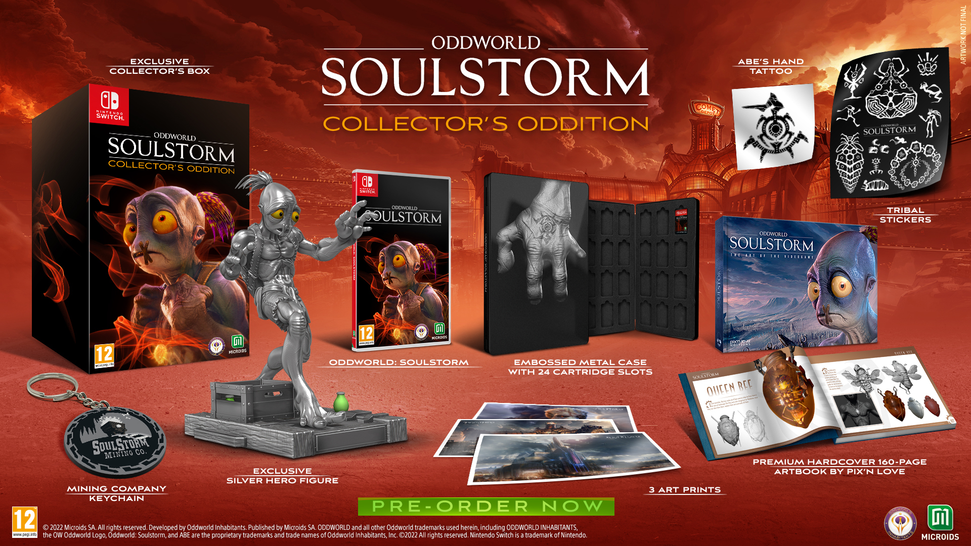 Oddworld Soulstorm Switch