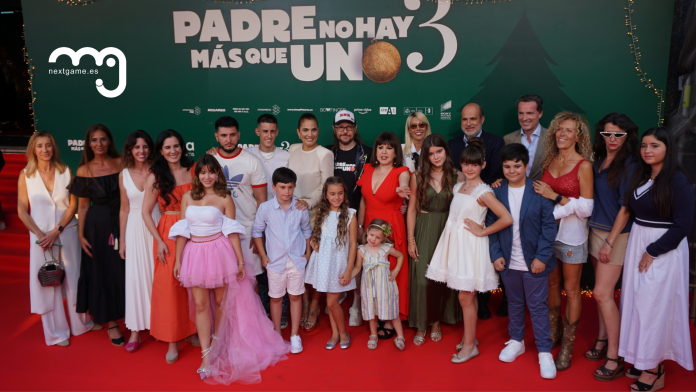 PHOTOCALL PADRE NO HAY MÁS QUE UNO 3 (1) Reportaje Padre Mas Que Uno 3