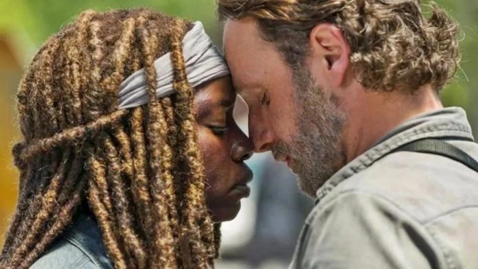 rick y michonne The Walking Dead