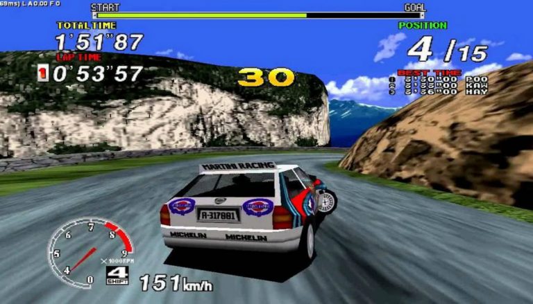 Sega Rally Unreal Engine 5