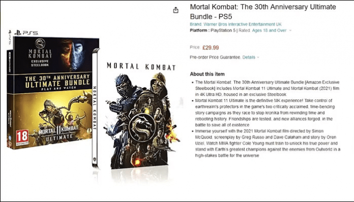 Mortal Kombat The 30th Anniversary Ultimate