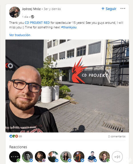 director producción Cyberpunk 2077