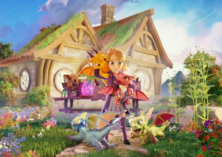 My Universe My Baby Dragon físico