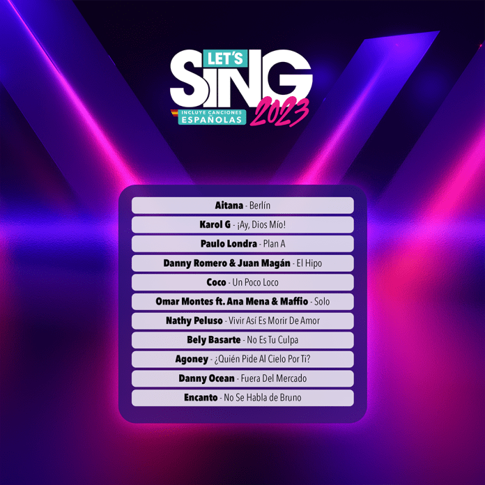 lets sing 2023 canciones lets sing 2023 canciones