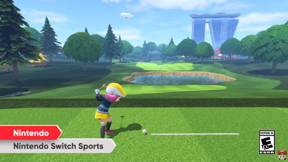 nintendo switch sports golf