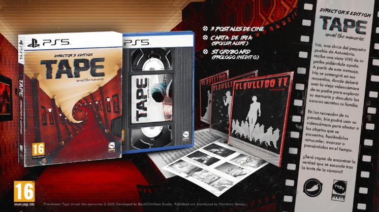 Tape Unveil the Memories anuncia edición física para Playstation 5 y es espectacular