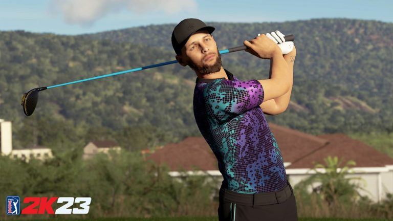 PGA Tour 2K23 Stephen Curry