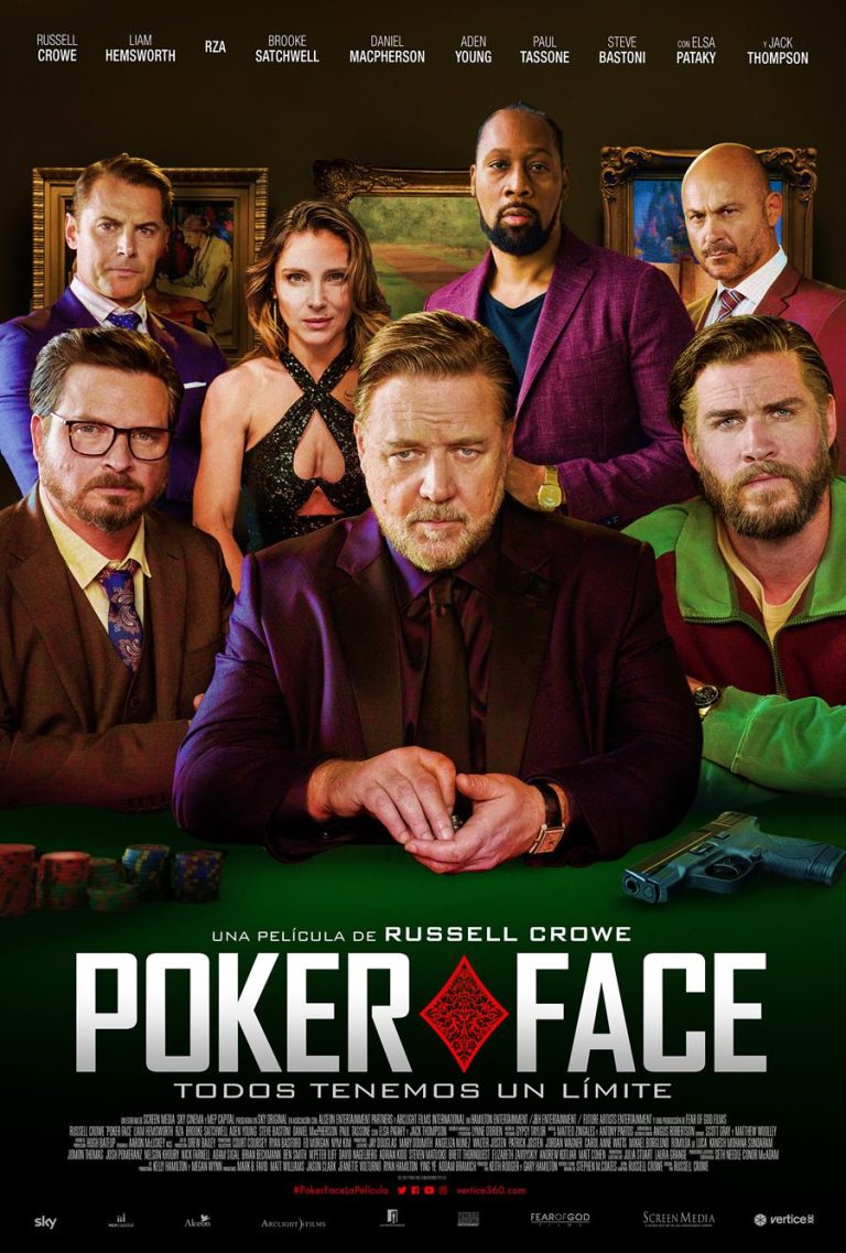 Poker Face Poster Crowe