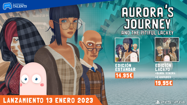 Aurora’s Journey and the Pitiful Lackey ya tiene fecha de estreno y nuevo tráiler en PlayStation y PC