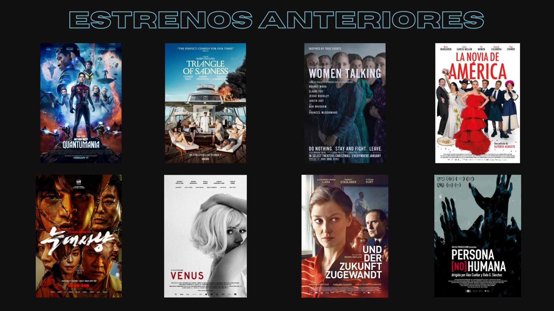 Cartelera Febrero 2023