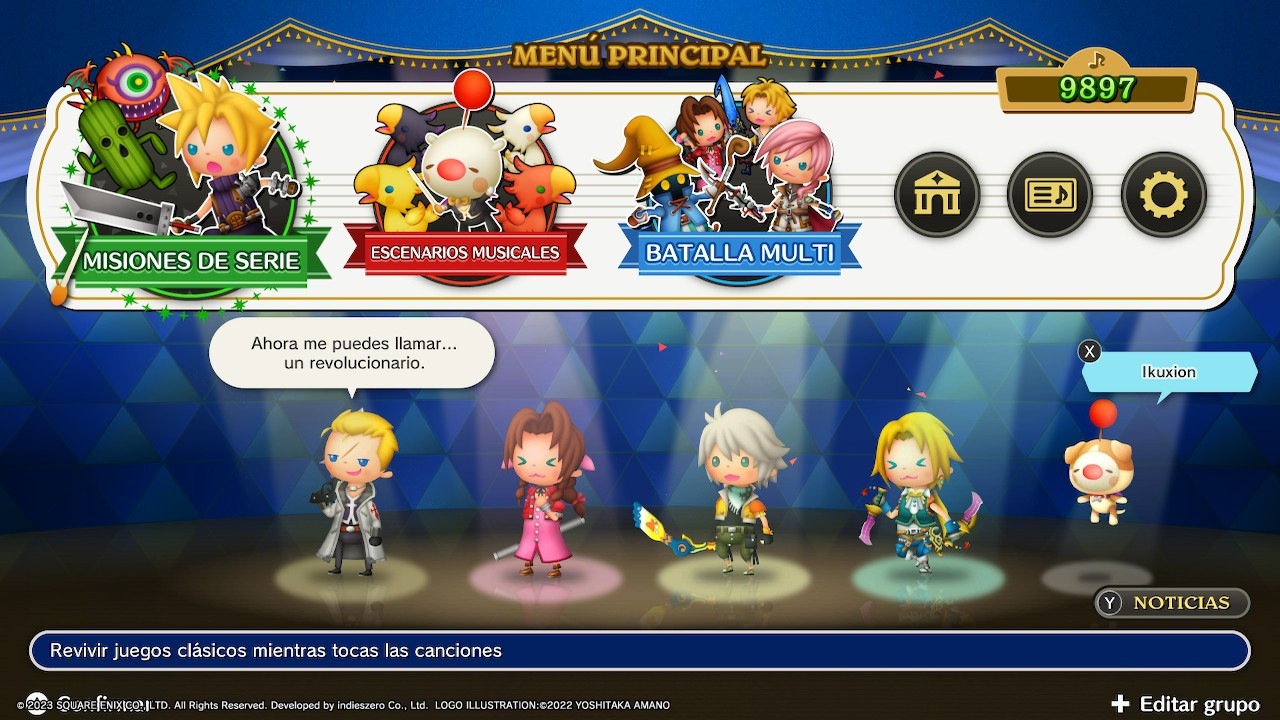 Análisis de Theathrythm Final Bar Line